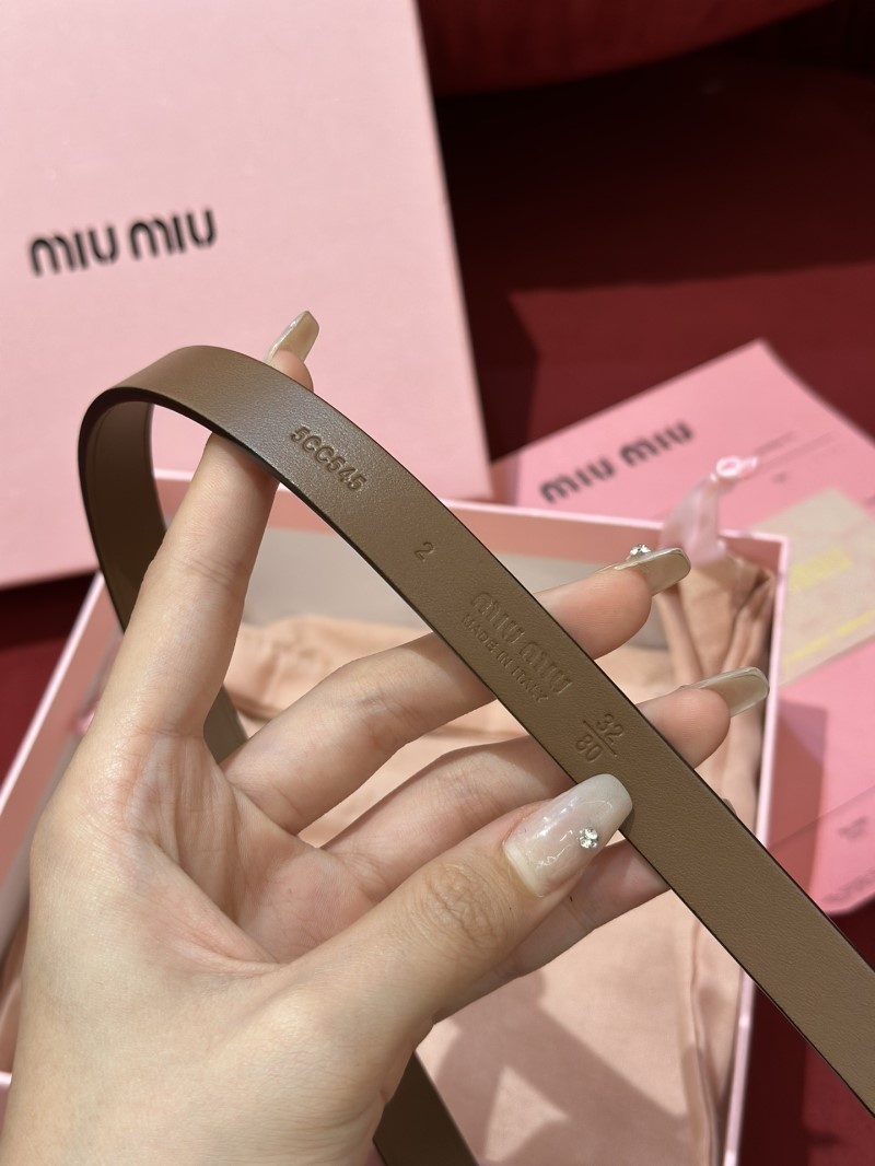 Miu Miu Belts